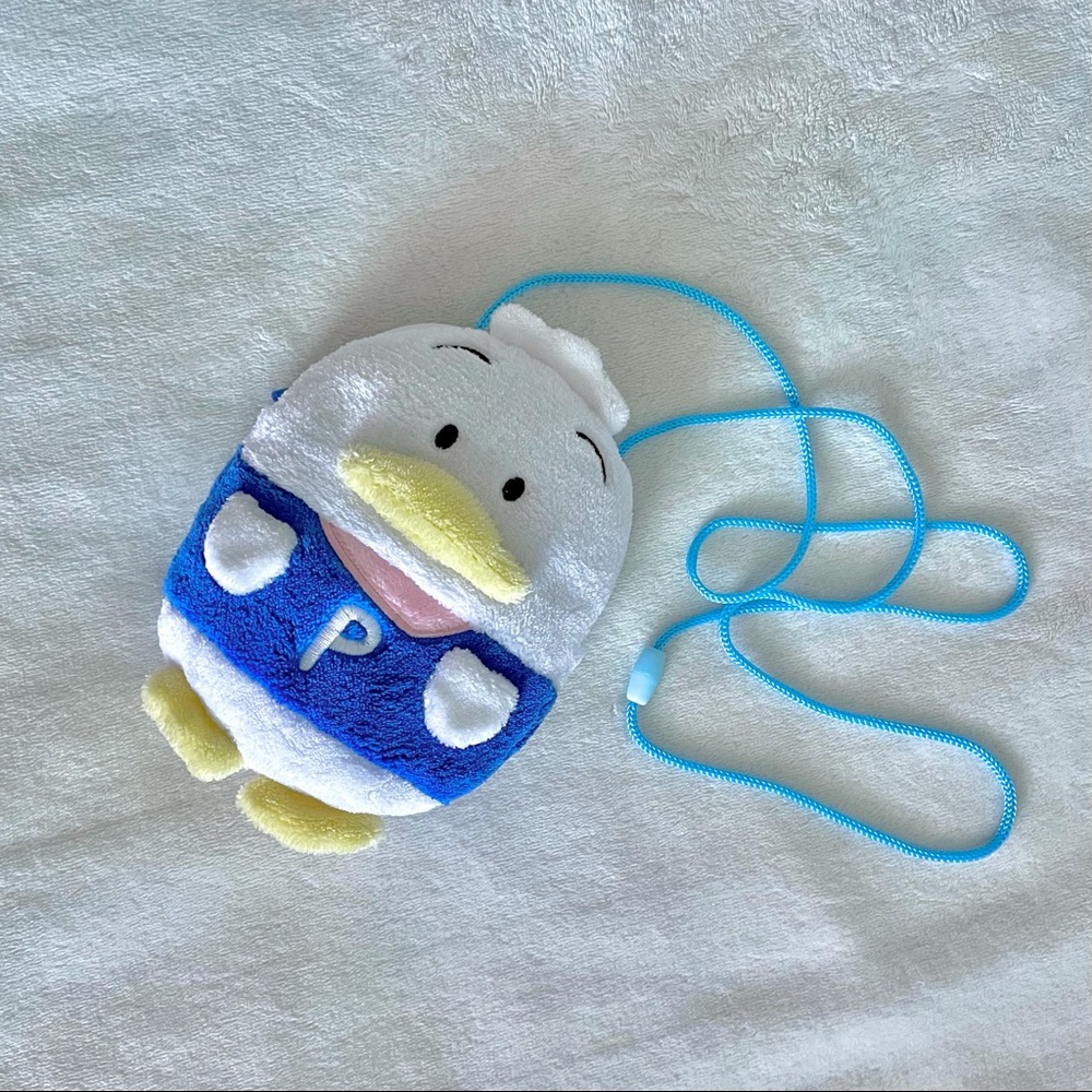 Sanrio plush shoulder purse: Pekkle